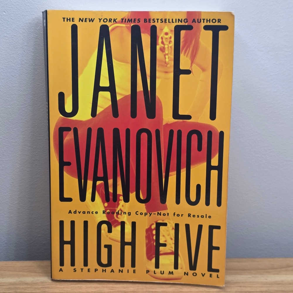 High Five Janet Evanovich Rare ARC Advance Reading Copy 1st Edition 1999